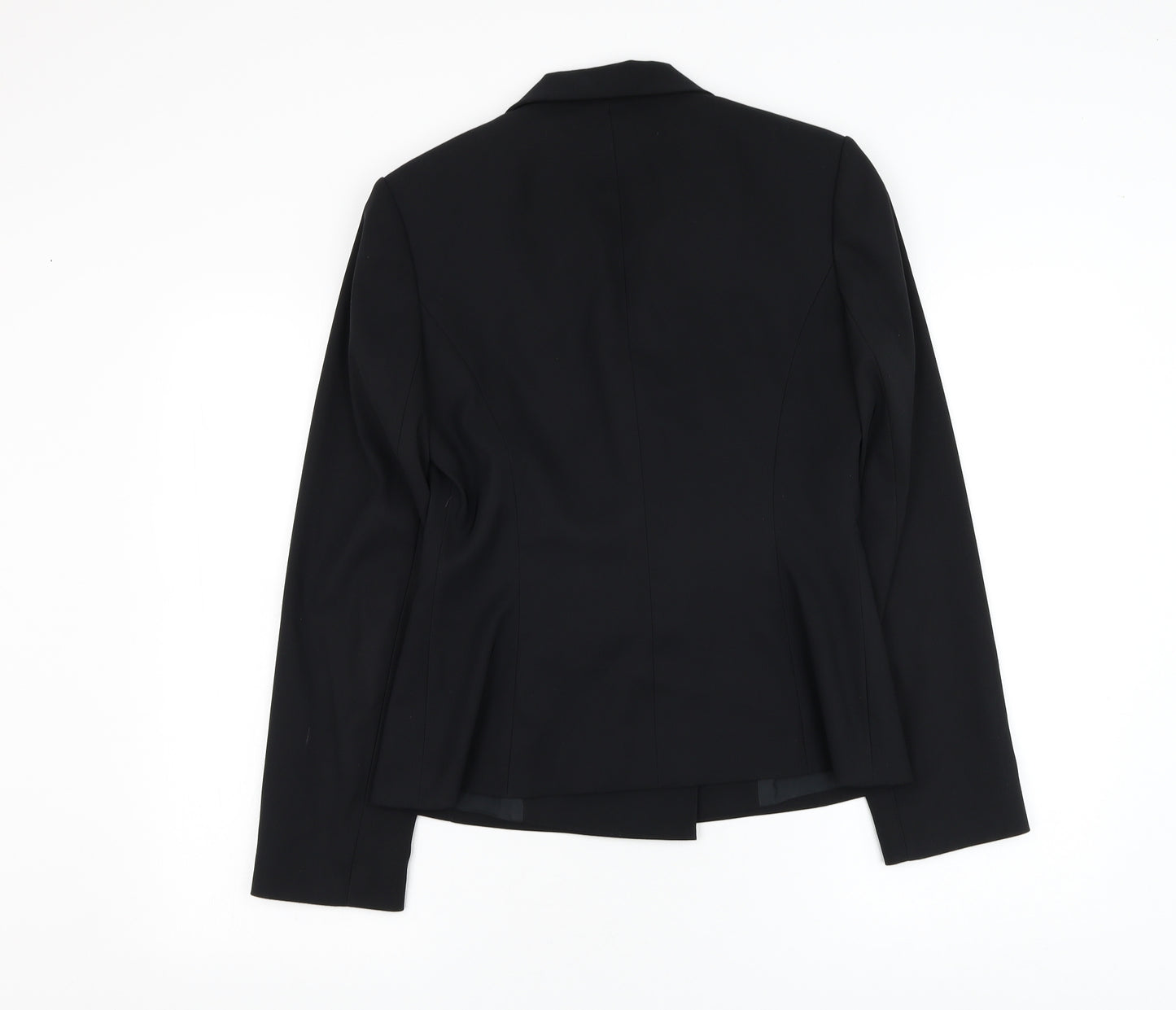 Warehouse Womens Black Jacket Blazer Size S Button