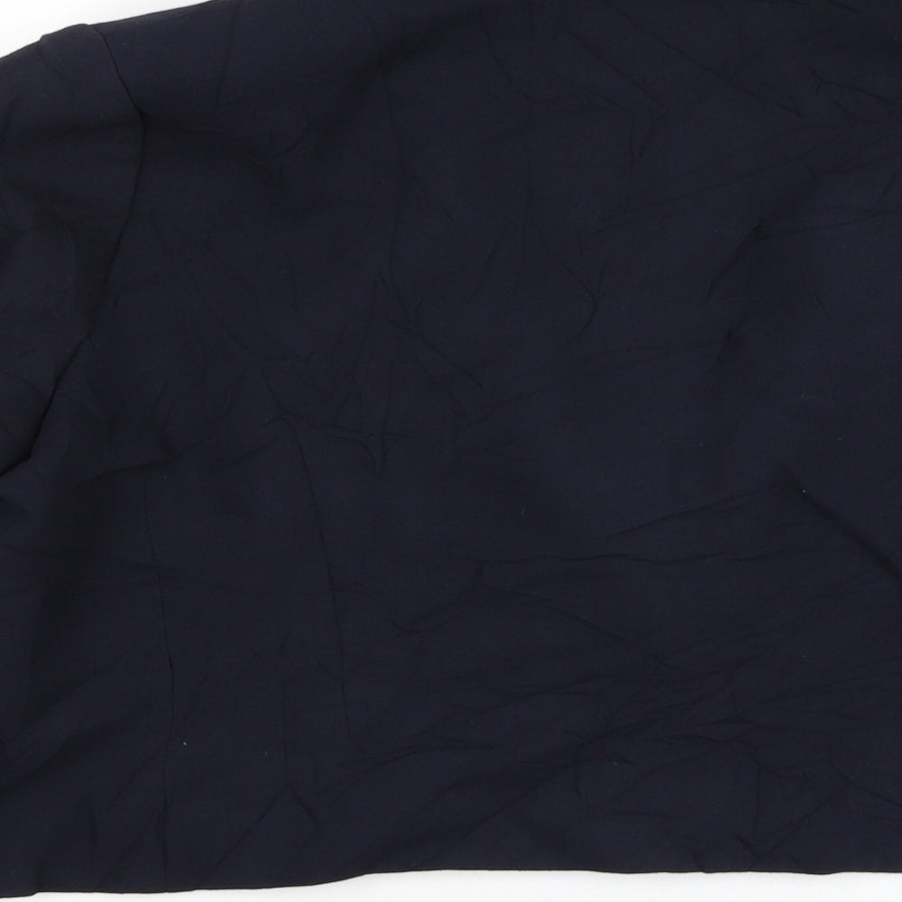 Jaeger Womens Blue Jacket Blazer Size 16 Button
