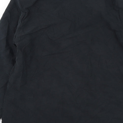 H&M Womens Grey Jacket Blazer Size 10 Button