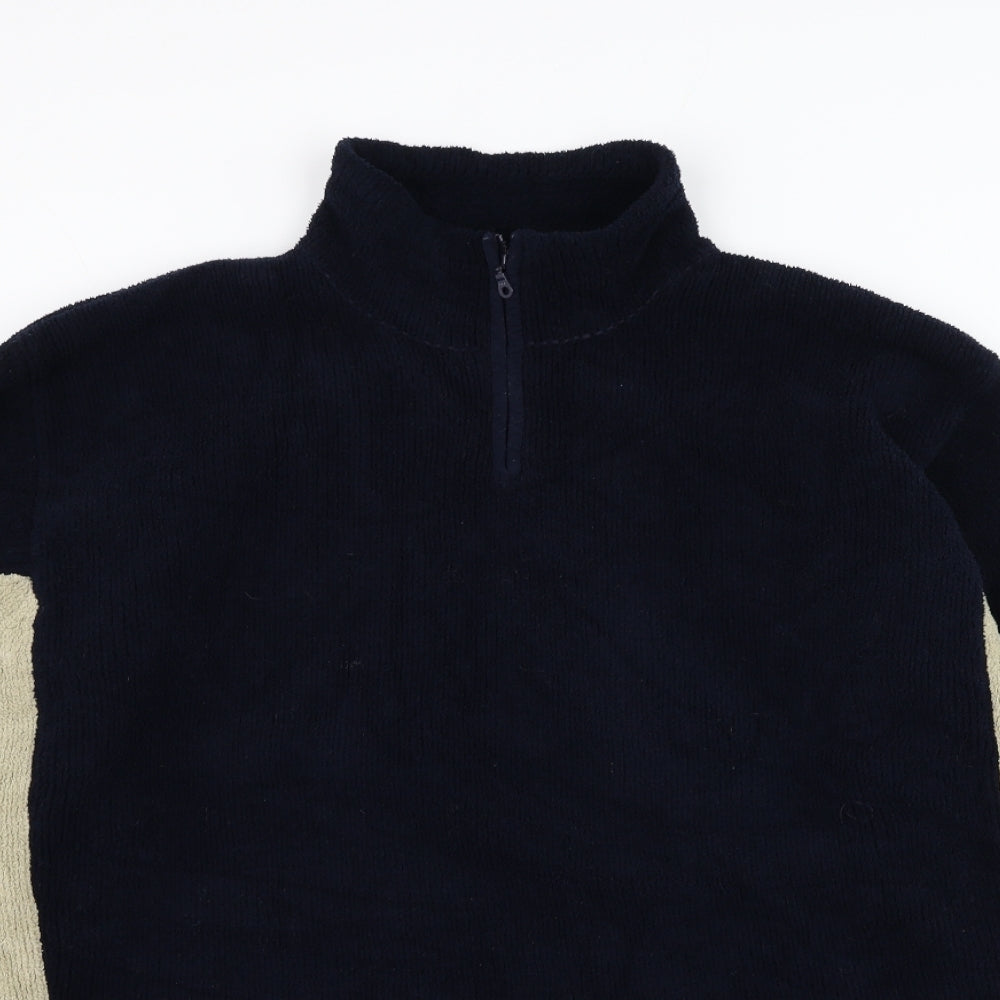 Burton Mens Blue Polyester Pullover Sweatshirt Size 2XL
