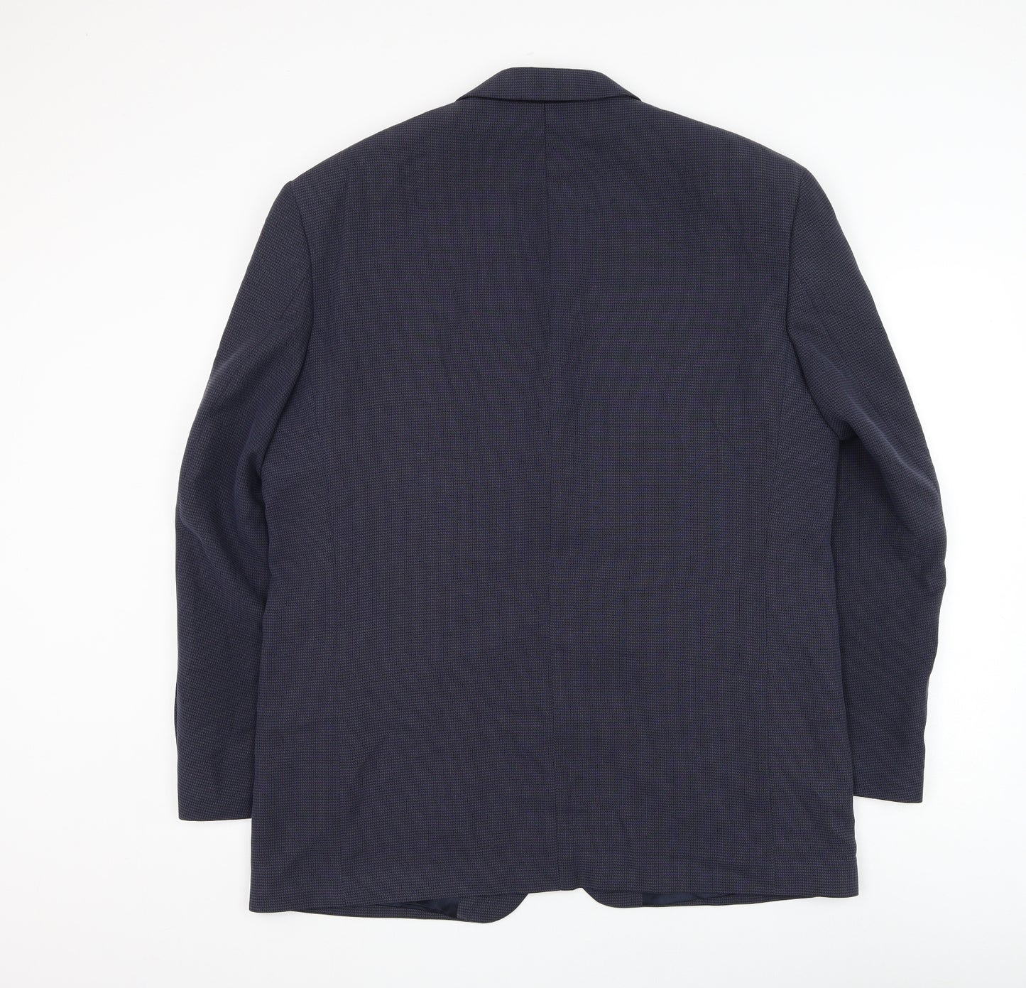 REMUS Mens Blue Polyester Jacket Suit Jacket Size 44