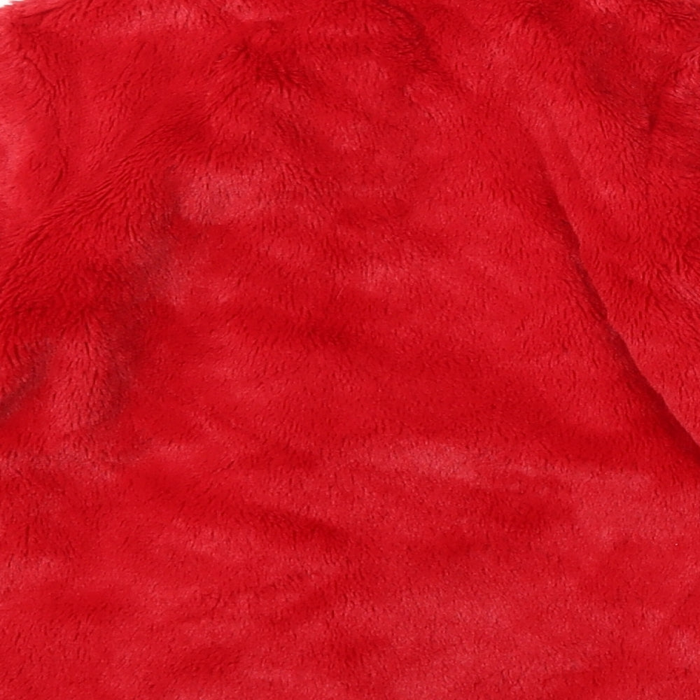 George Girls Red Jacket Coat Size 18-24 Months - disney