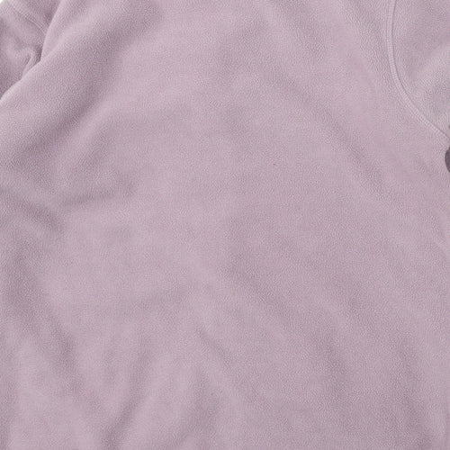 Atmosphere Womens Purple Polyester Full Zip Sweatshirt Size 16 Zip