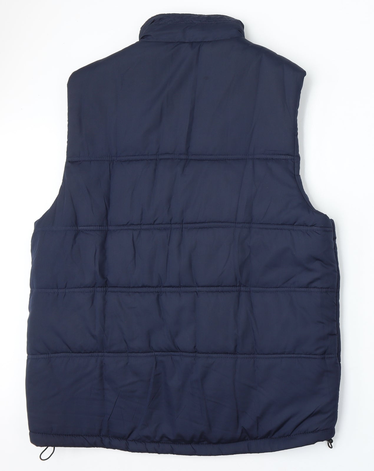 Avenue Womens Blue Gilet Coat Size M