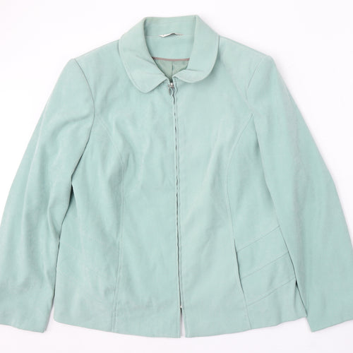 Classics Womens Green Jacket Size 20