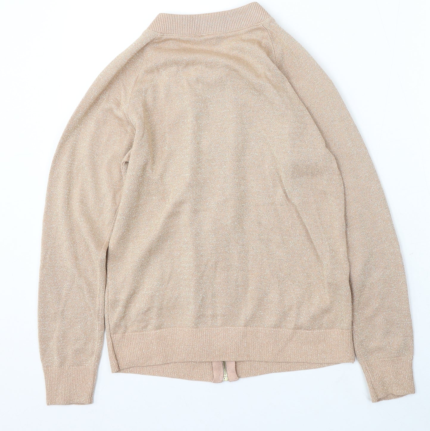F&F Womens Pink Jacket Size 6 Zip