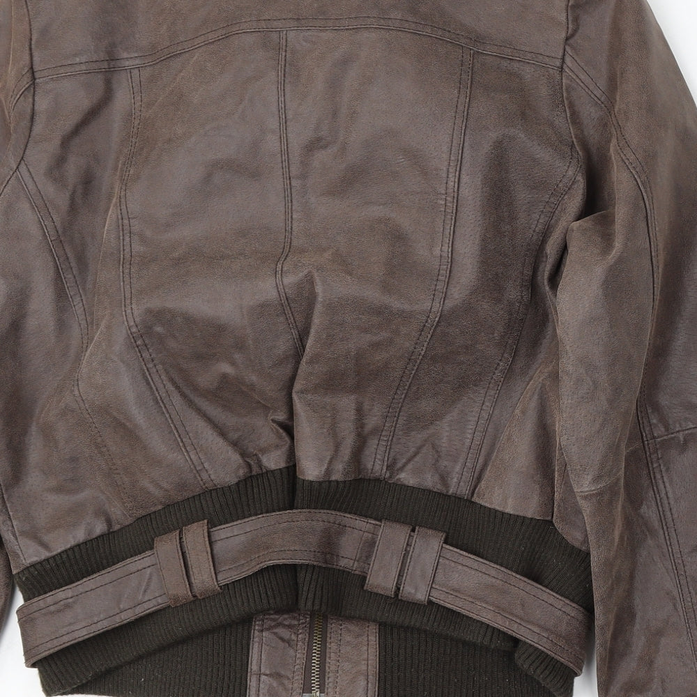 Debenhams Womens Brown Jacket Coat Size 18