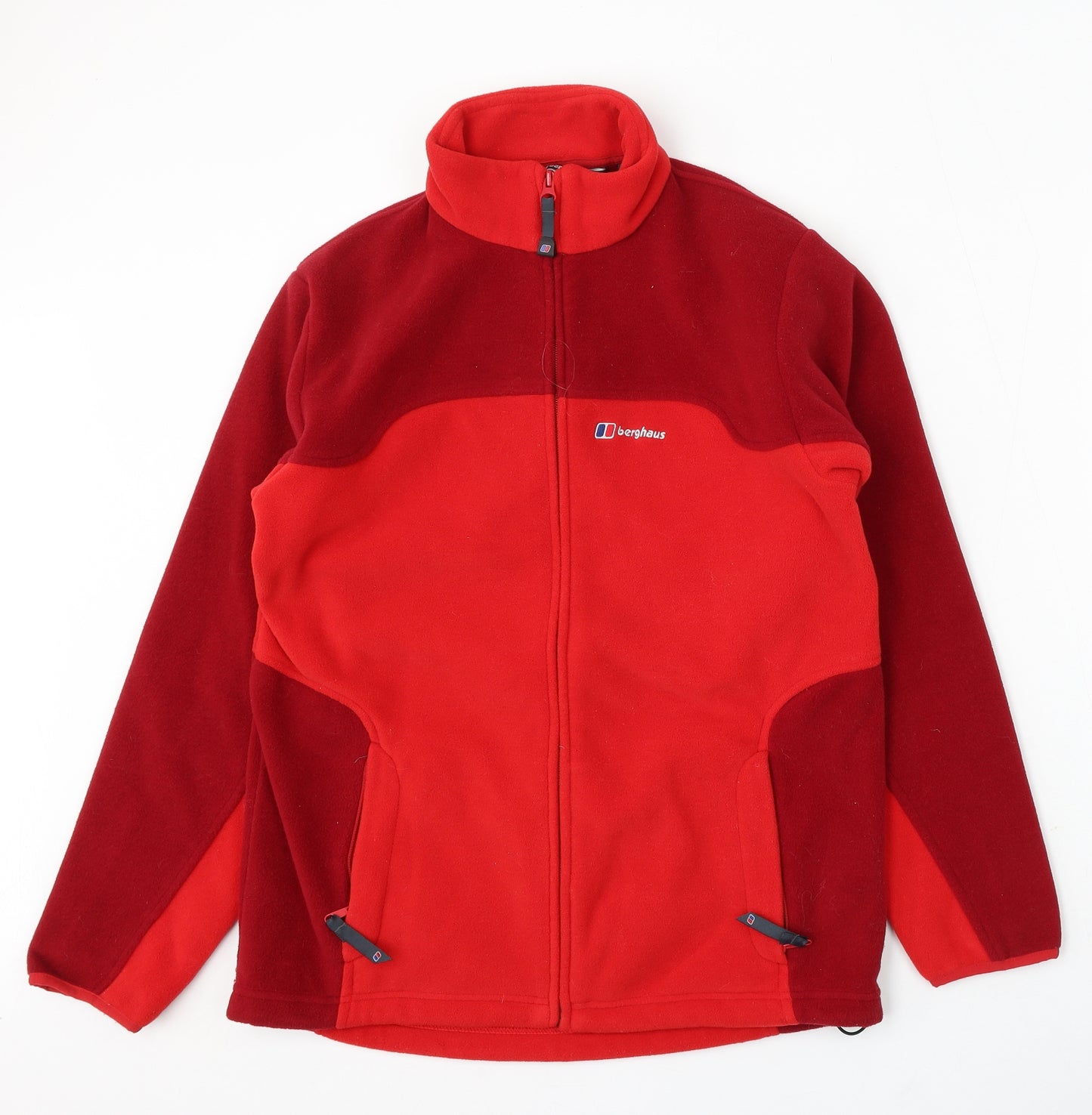 Berghaus Boys Red Polyester Full Zip Sweatshirt Size 13 Years Zip