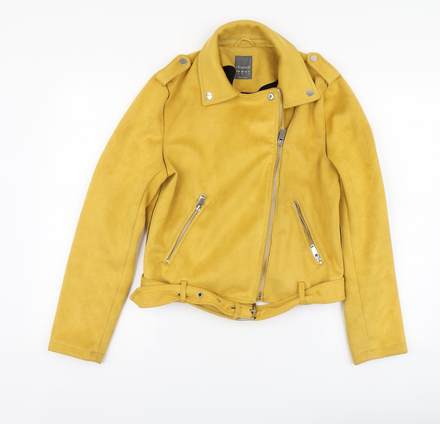 Primark Womens Yellow Jacket Size 12