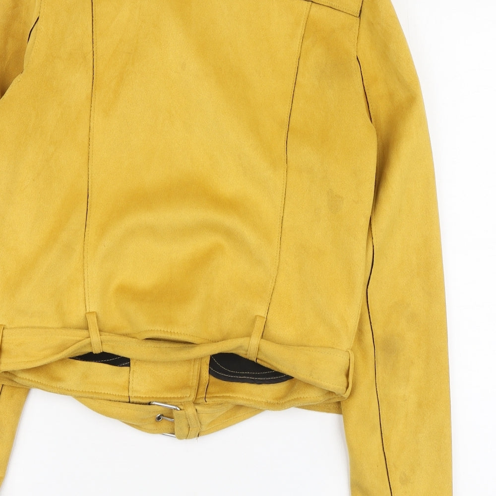 Primark Womens Yellow Jacket Size 12