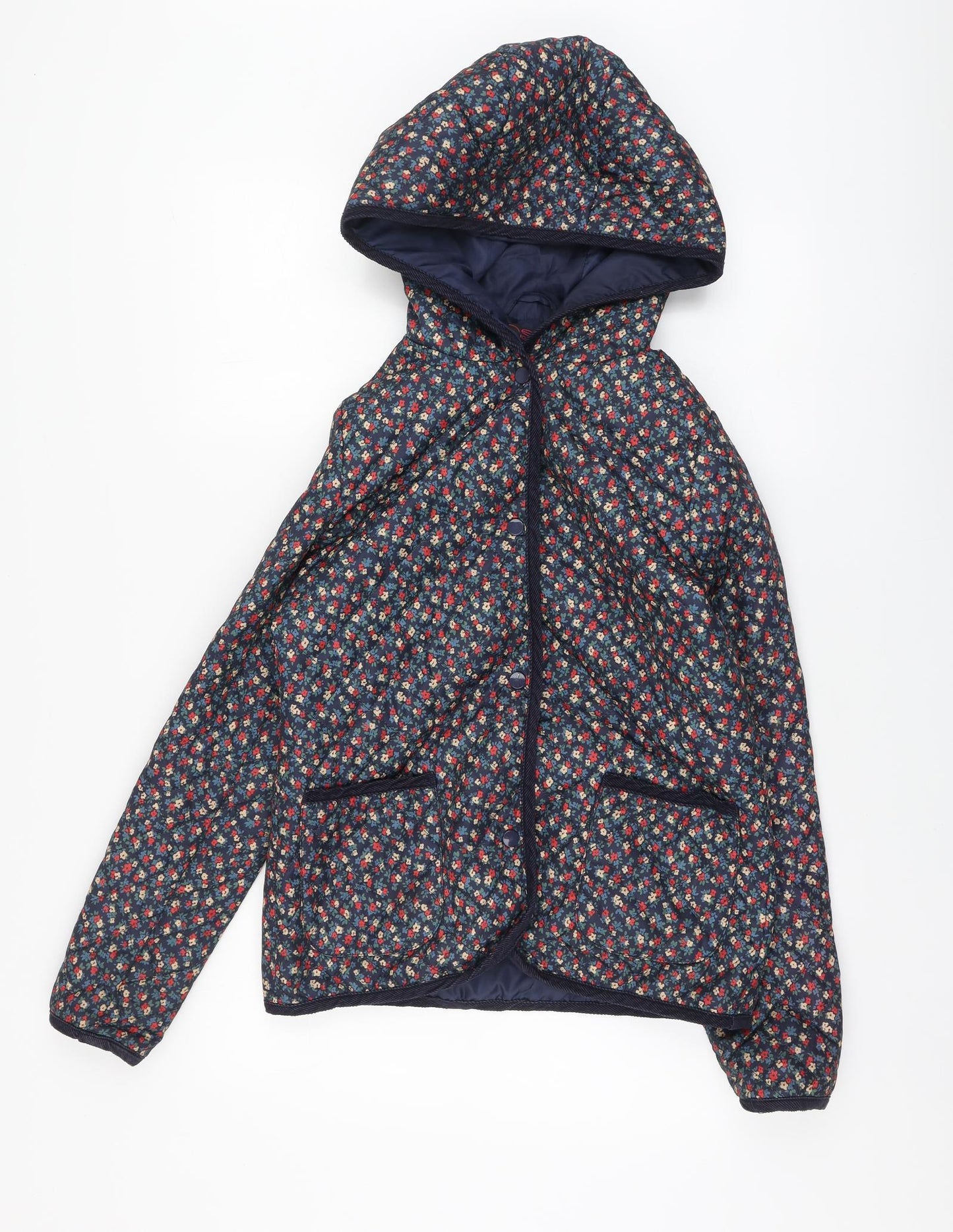 New Look Womens Multicoloured Floral Jacket Size 8