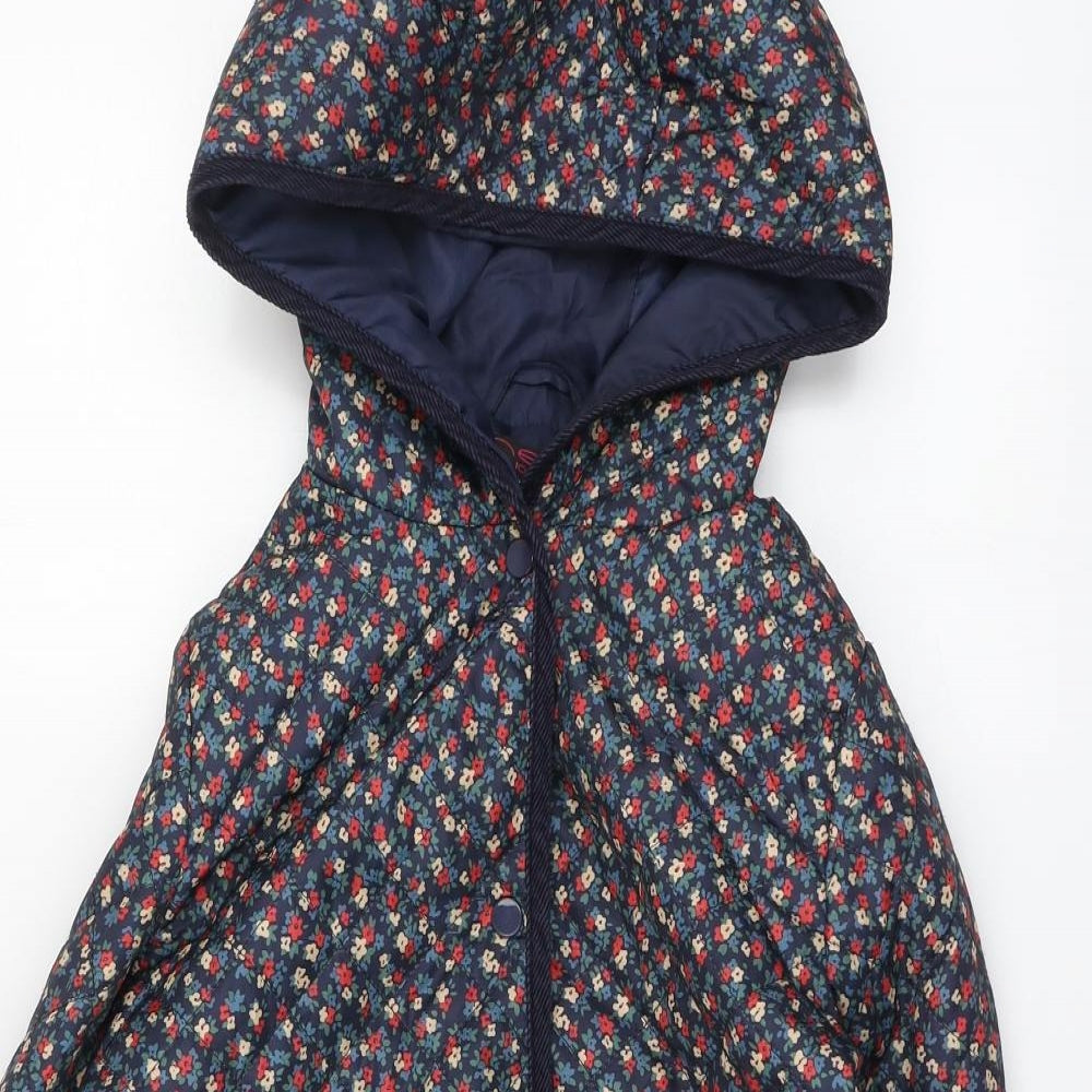 New Look Womens Multicoloured Floral Jacket Size 8