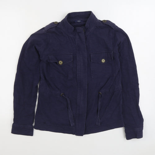 NEXT Womens Blue Jacket Size 6 Zip
