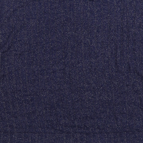 Marks and Spencer Womens Blue Viscose Pullover Sweatshirt Size 12 Pullover