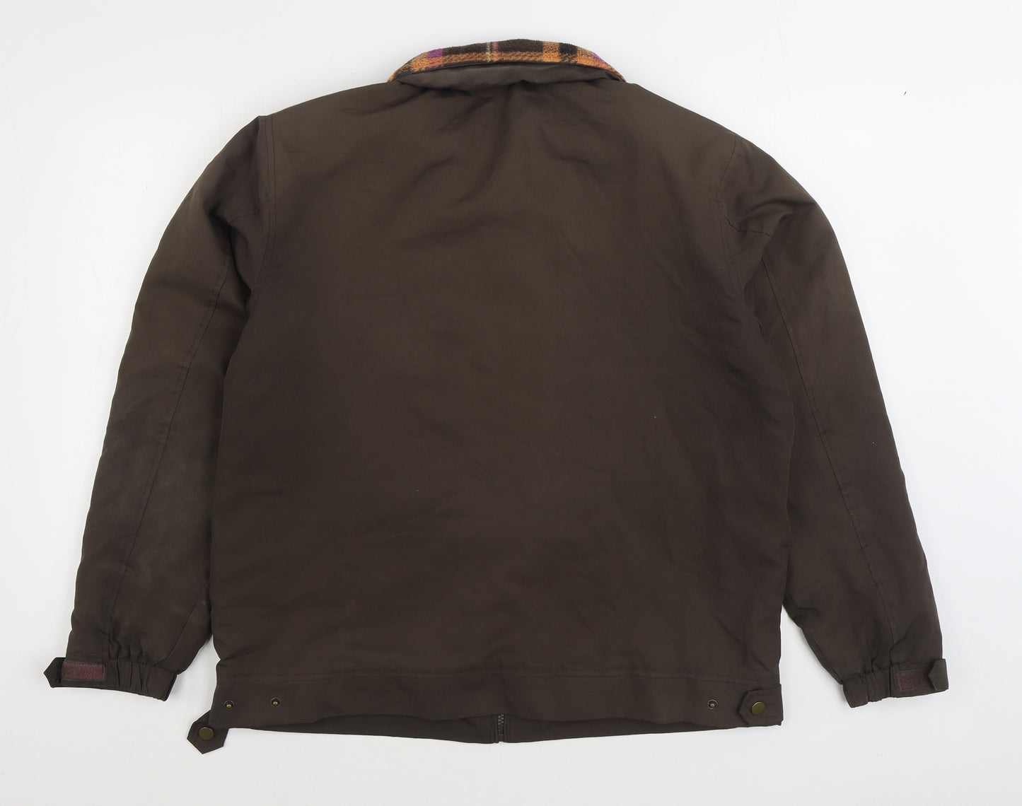 Cotton Traders Mens Brown Jacket Size M Zip