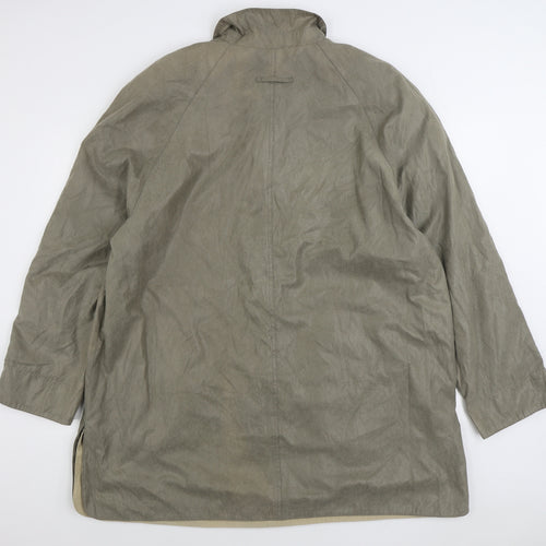 Bonmarché Womens Beige Jacket Size 20 Button - Reversable