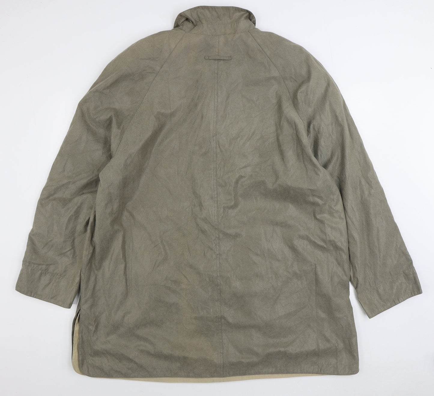 Bonmarché Womens Beige Jacket Size 20 Button - Reversable