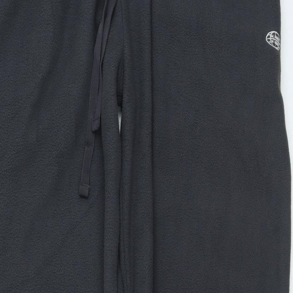atlasformen Mens Grey Polyester Jogger Trousers Size XL L29 in Regular