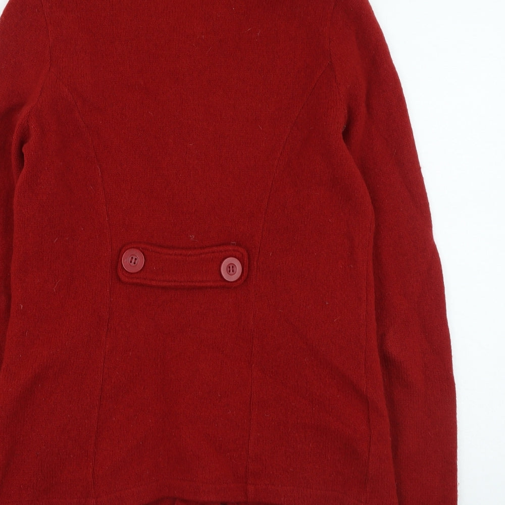 Laura Ashley Womens Red Jacket Size 12