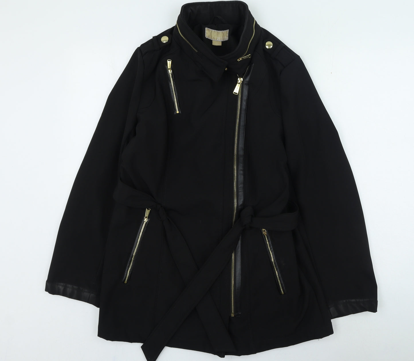 Michael Kors Womens Black Jacket Size M