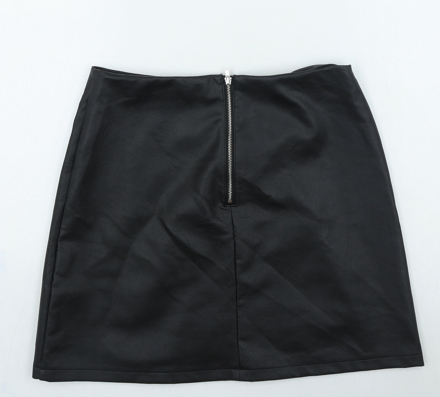 Primark Womens Black Polyester Mini Skirt Size 10