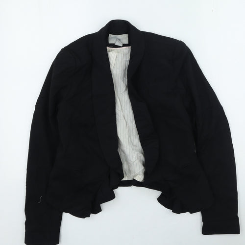 H&M Womens Black Jacket Size 6