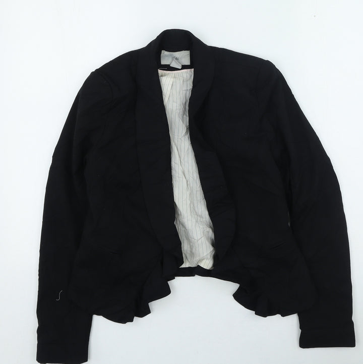 H&M Womens Black Jacket Size 6
