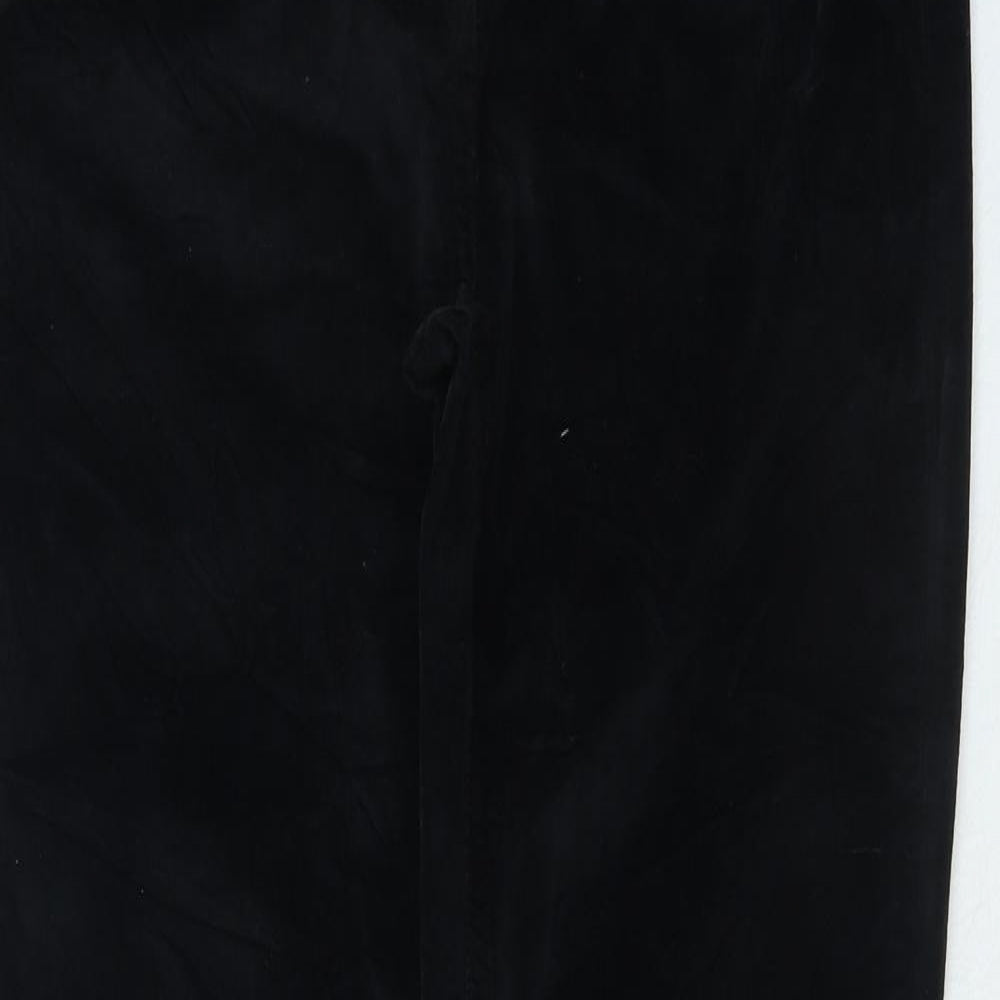 Wrap London Womens Black Cotton Skinny Jeans Size 10 L27 in Regular