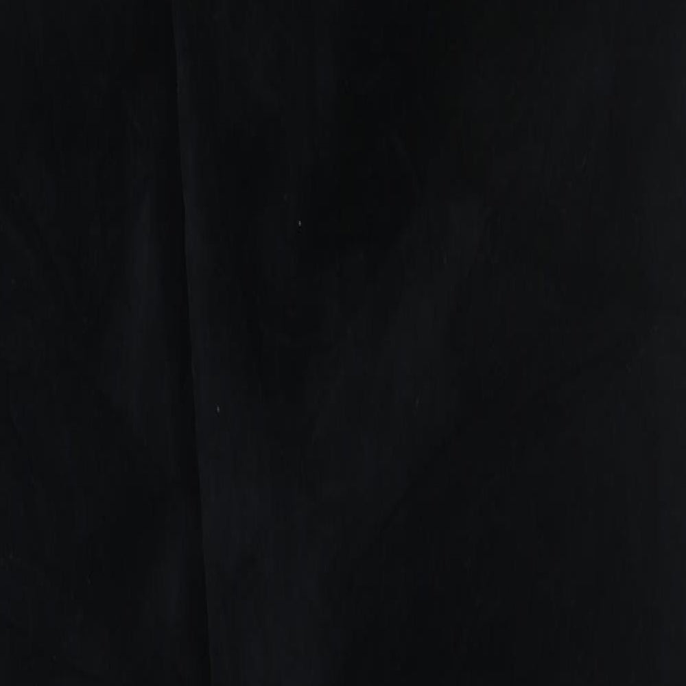 Wrap London Womens Black Cotton Skinny Jeans Size 10 L27 in Regular