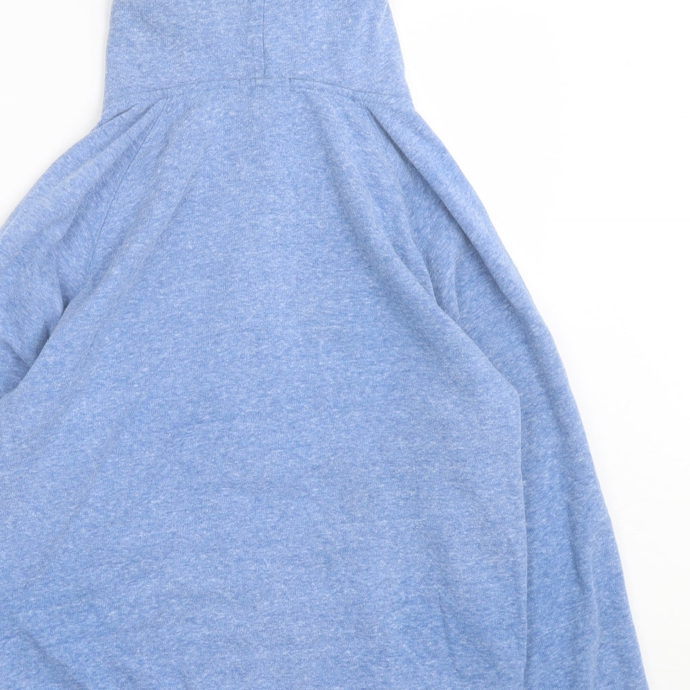 Gap Mens Blue Cotton Full Zip Hoodie Size L