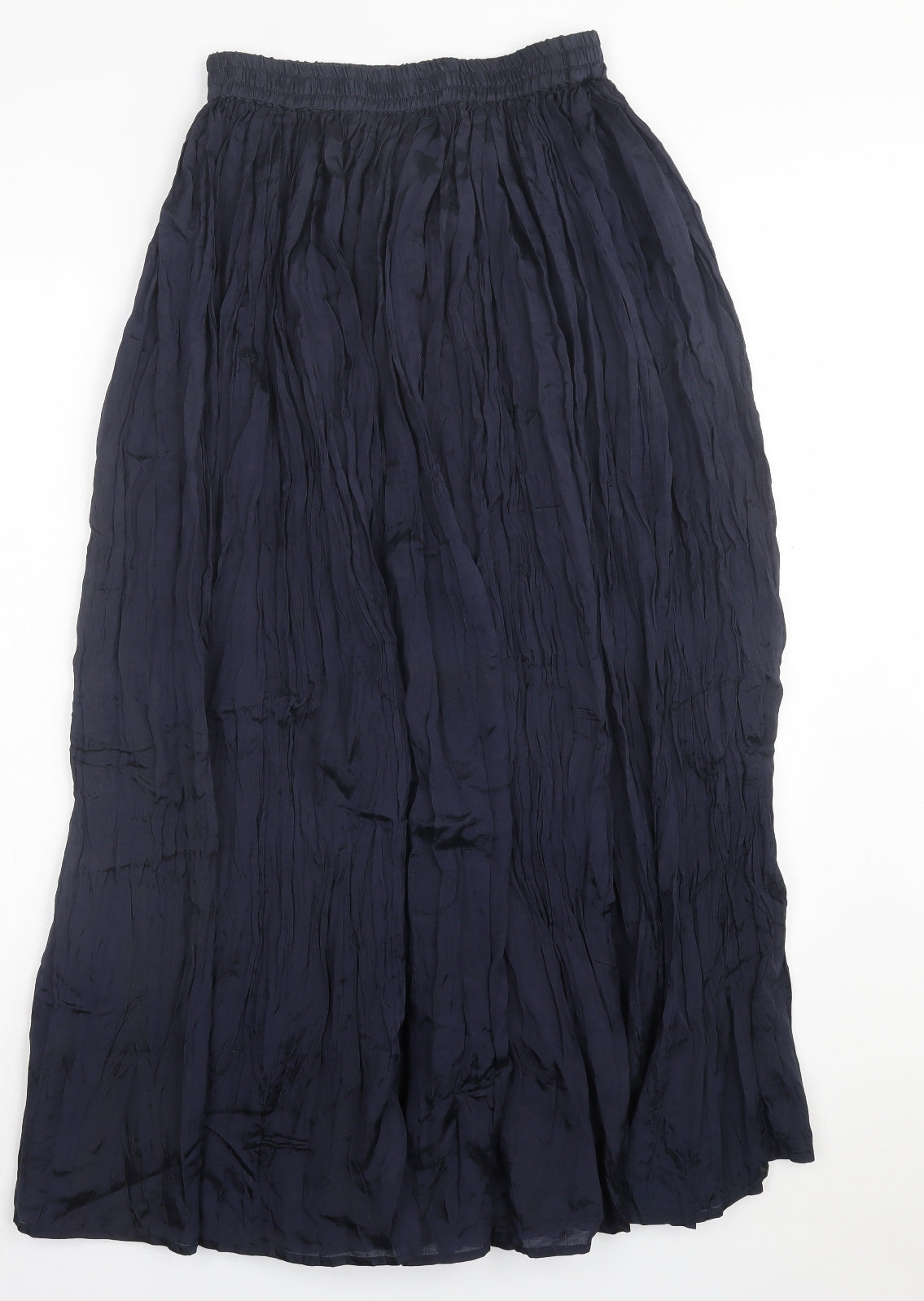 young fashion Womens Blue Viscose A-Line Skirt Size 12