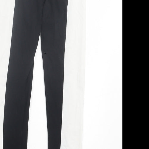 HERSEY Girls White Paisley Cotton Capri Trousers Size 8-9 Years Regular Pullover