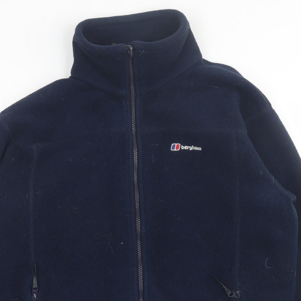 Berghaus Womens Blue Jacket Size 12 Zip