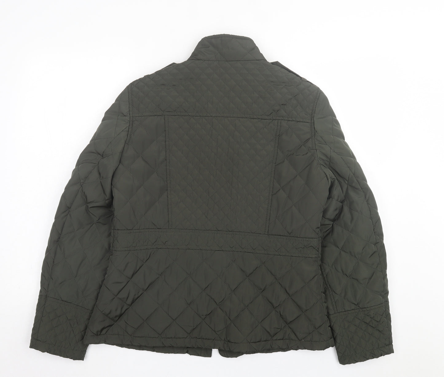 Debenhams Womens Green Jacket Size 14 Zip