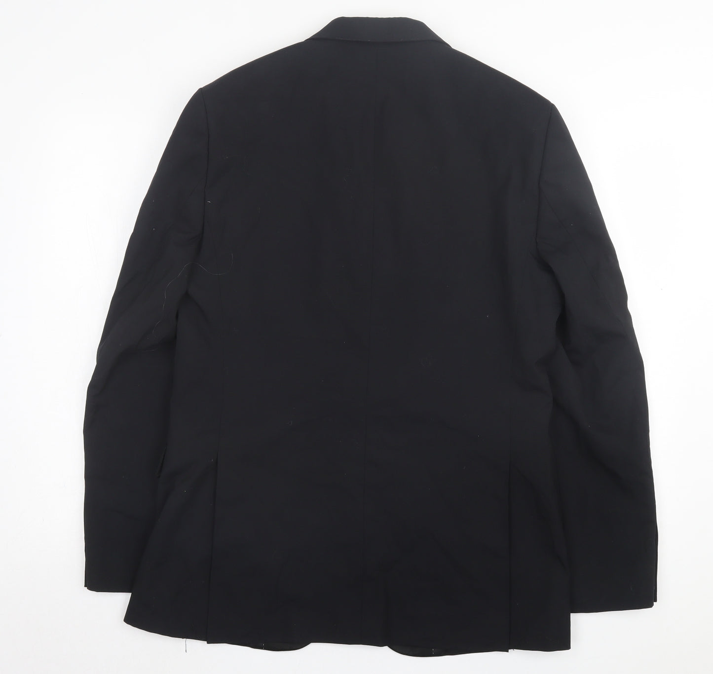 Moss 1851 Mens Black Wool Jacket Suit Jacket Size 40