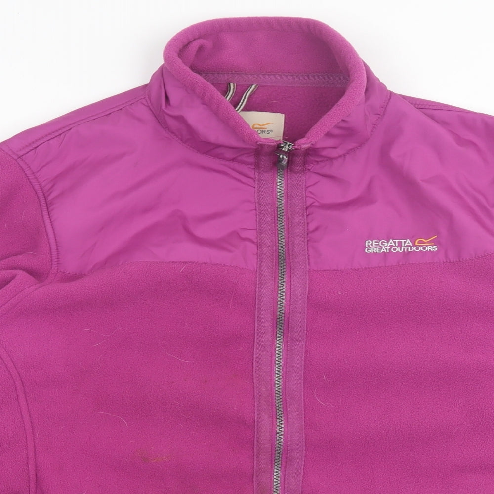 Regatta Womens Purple Jacket Size 20 Zip