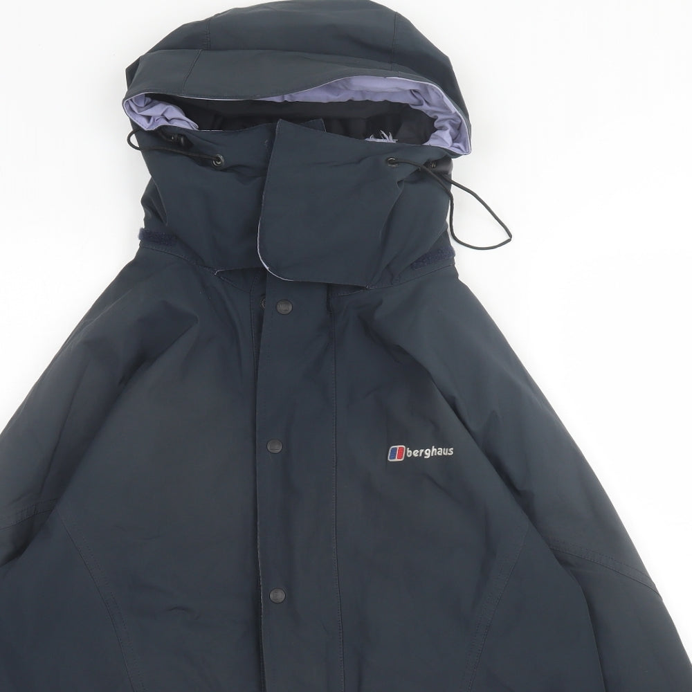 Berghaus Womens Grey Jacket Coat Size 12 Zip