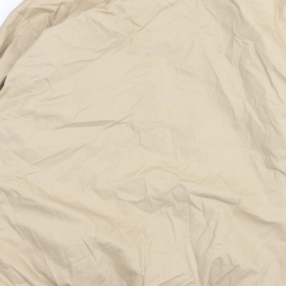 Voi Jeans Mens Beige Jacket Size 2XL Zip