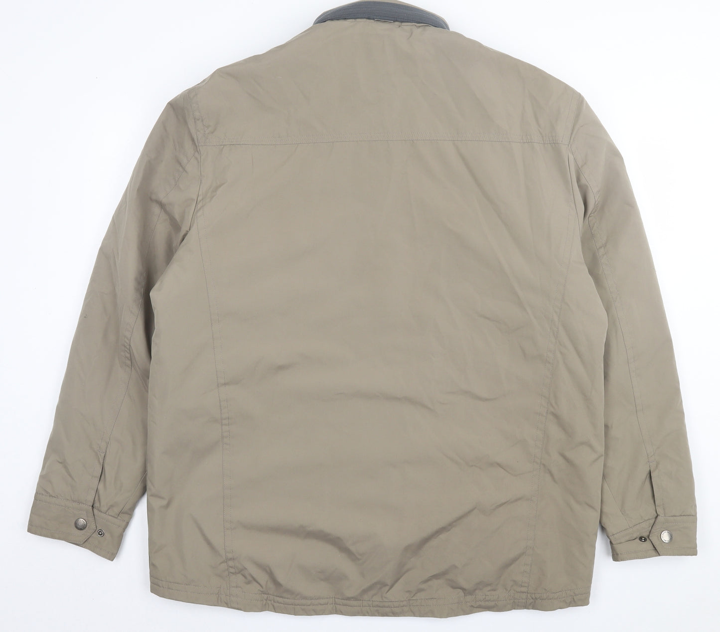 Atlantic Bay Mens Green Jacket Size L Zip