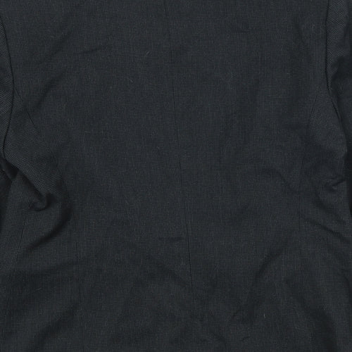 NEXT Womens Black Polyester Jacket Suit Jacket Size 10