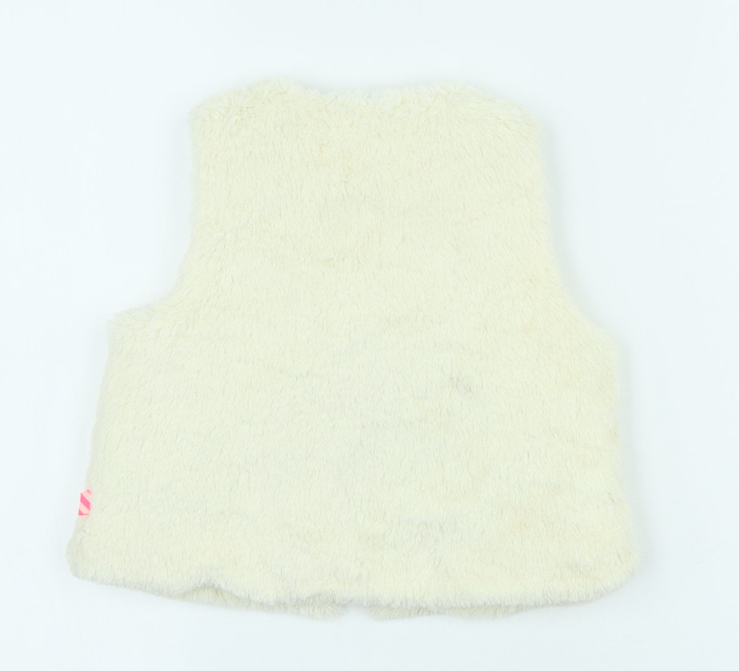 Billieblush Girls Ivory Gilet Coat Size 2 Years