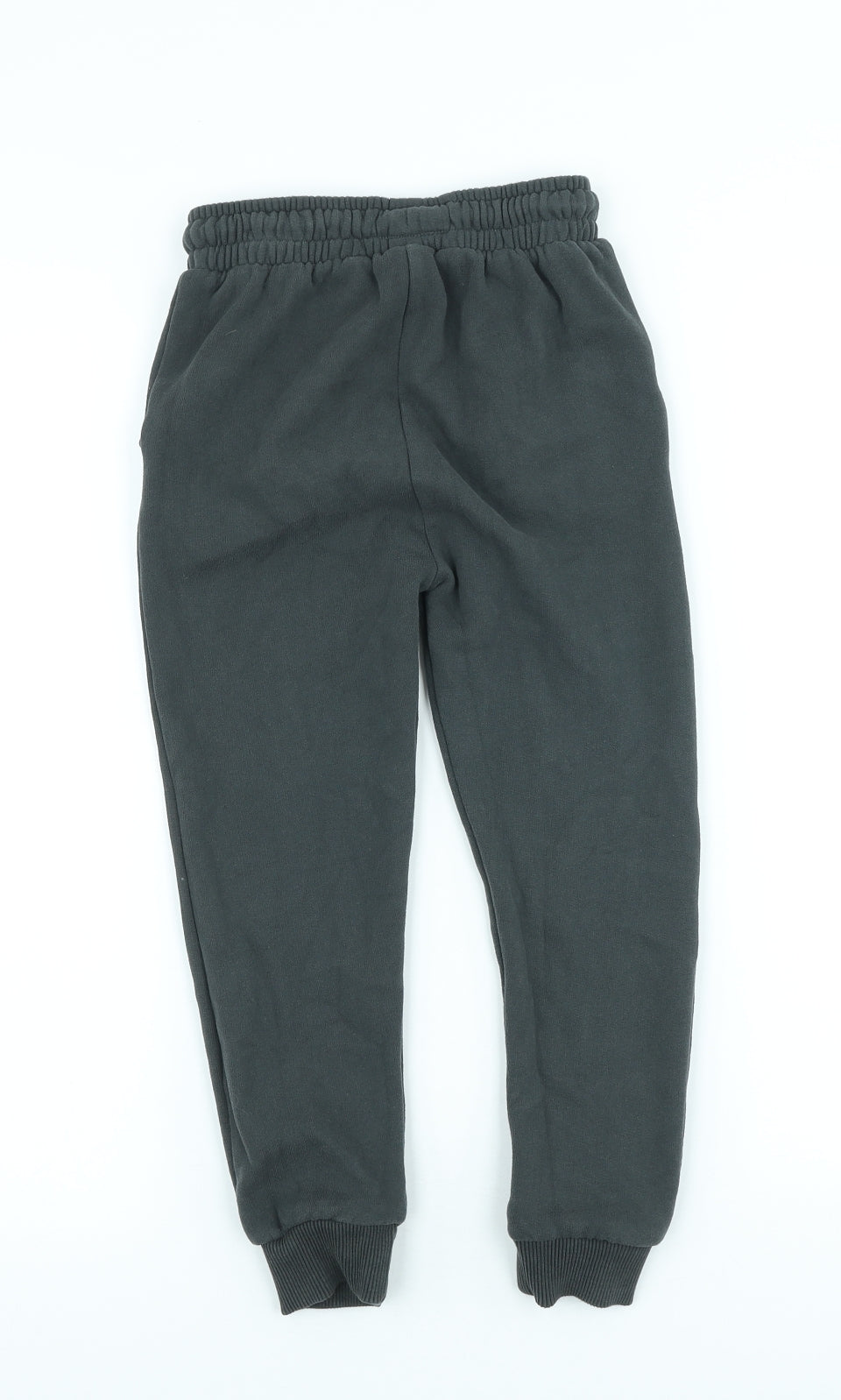 NEXT Boys Black Cotton Jogger Trousers Size 5-6 Years Regular