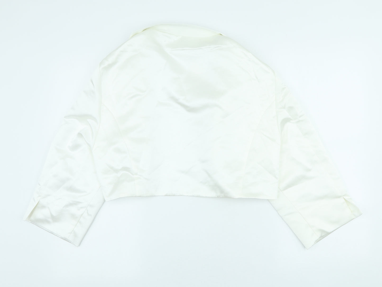 Flora Womens Ivory Jacket Blazer Size XL