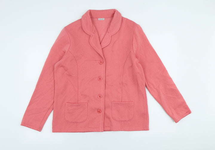 Damart Womens Pink Jacket Size 14