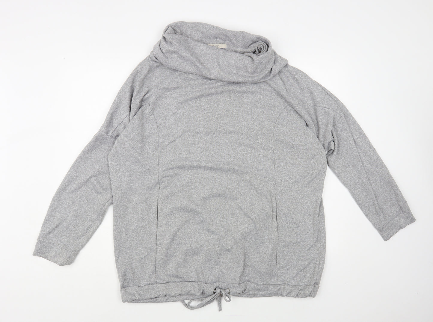 George Womens Grey Polyester Pullover Sweatshirt Size 22 Pullover