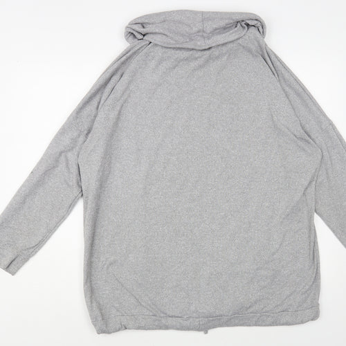 George Womens Grey Polyester Pullover Sweatshirt Size 22 Pullover