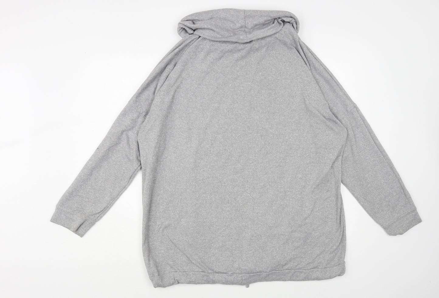 George Womens Grey Polyester Pullover Sweatshirt Size 22 Pullover
