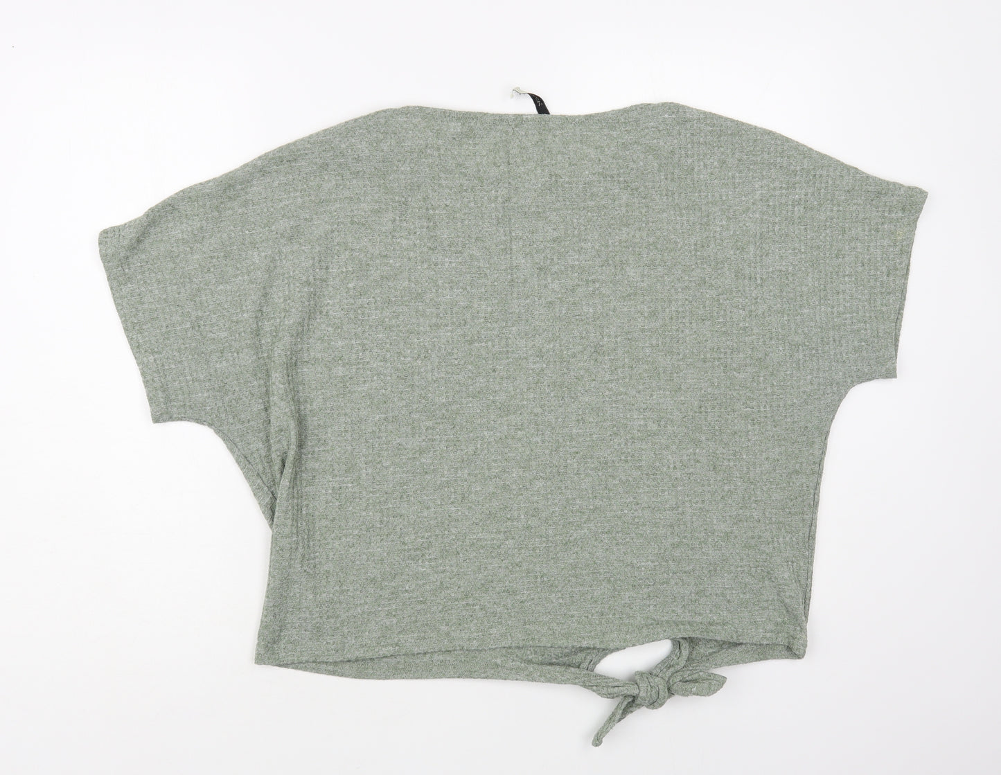 George Womens Green Boat Neck Polyester Pullover Jumper Size 16