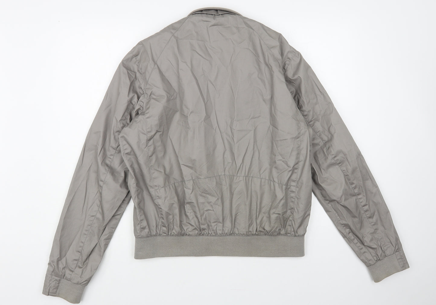 Autograph Mens Grey Bomber Jacket Jacket Size M Zip