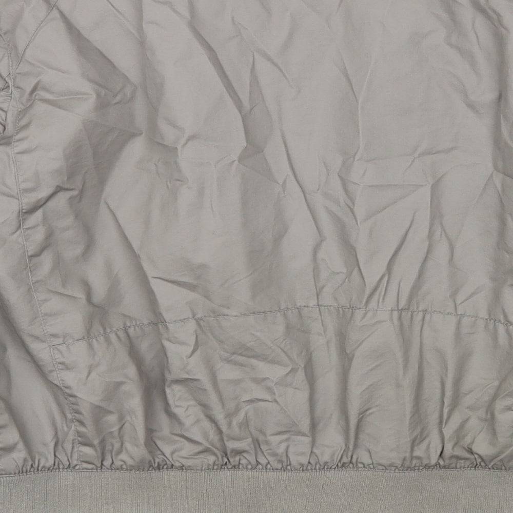 Autograph Mens Grey Bomber Jacket Jacket Size M Zip